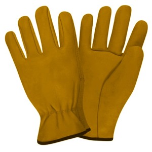 Guantes de Trabajo de Cuero Resistentes, Unisex, para Exteriores, Protección para Todas las Estaciones, Piel de Vacuno, Construcción Duradera, Guantes de Seguridad para Conducir - Product Image 1