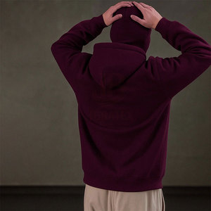Cotton Balaclava Hoodie Men's Zip Regular Fit Type Full Mask Pullover 100% Cotton Fleece Men's Balaclava Hoodie For Online Sale - Product Image 6