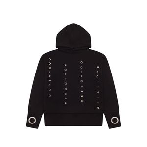 Sudadera con Capucha de Invierno para Hombre de Alta Calidad, Personalizada, con Cierre, Bordado 3D, Tela de Poliéster/Algodón, Estilo Holgado, con Ojales Metálicos - Product Image 5