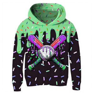 Sweat-shirt à capuche personnalisé pour garçons, sublimé, hiver, décontracté, respirant, coton et élasthanne, pull-over, logo personnalisé - Product Image 5
