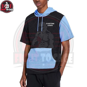 Sweat à capuche surdimensionné pour homme, logo personnalisé, manches régulières, écologique, respirant, streetwear d'automne, polyester/coton de haute qualité - Product Image 5