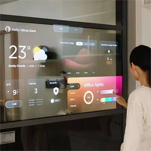 Trong suốt Màn hình LED linh hoạt LED phim pha lê Màn hình hiển thị trên trung tâm mua sắm Windows Glass dính LED quảng cáo Bảng điều chỉnh - Product Image 6