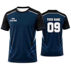 เสื้อกีฬาแบบกำหนดเองสำหรับผู้ชาย ผู้หญิง เด็ก เสื้อยืดกีฬาทีมแบบส่วนตัวพร้อมชื่อและหมายเลข - Product Image 3