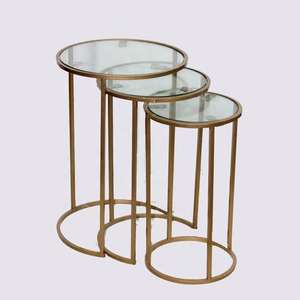 Mesa de Metal Ligera Hecha de Hierro, Diseño Elegante, Mesa de Centro de Lujo Hecha a Mano, Mueble de Alta Gama a Precio Accesible - Product Image 2