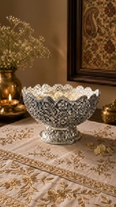 Fine carving Vintage Floral Royal <b>Bowl</b> - Product Image 3