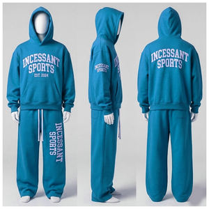 Chándal Deportivo con Capucha y Logotipo Personalizado para Hombre, Corte Regular, Ropa Deportiva, Chándal para Correr, Calidad Premium, Estampado Animal - Product Image 2