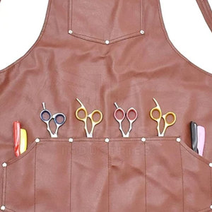 Factory Direct Premium Quality Barber <b>Aprons</b> Durable Soft Fabric Salon Adjustable Neck Closure Barber <b>Aprons</b> - Product Image 3