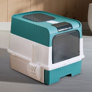 Lettiera Intelligente per Gatti Blue Magic Cube |   Divertimento Automatico Silenzioso con Ampio Spazio Interno in PP e Funzione Hands-Free - Product Image 6