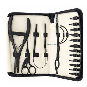 Kit Completo de Herramientas para Instalación de Extensiones de Cabello con Ganchos de Bucle, Tres Tipos de Alicates, Anillos, Hilos, Agujas, Clips y Tijeras - Product Image 5