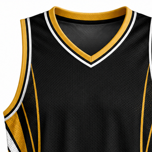 Uniforme de Baloncesto Personalizado al por Mayor, Uniforme de Equipo 100% Poliéster Transpirable, Jersey Deportivo Sublimado, Equipación de Baloncesto - Product Image 6
