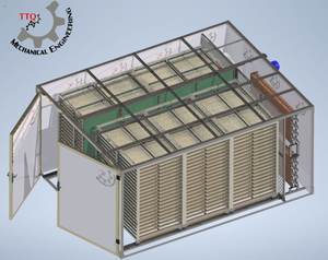 Nouvelle Machine de Séchage à Grande Capacité pour Noix de Cajou, Moteur Haute Performance, Usine de Fabrication, Séchage Efficace des Noix, Vietnam - Product Image 6