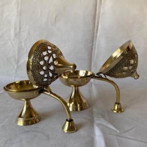 Quemador de Incienso Vintage de Latón para Adoración, Templo, Oración, Meditación, Decoración Espiritual, Quemador de Incienso de Lujo - Product Image 5
