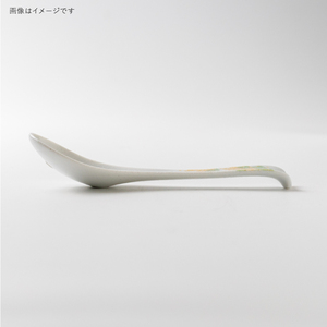 Cuchara de Sopa de Cerámica Mimosa Mino Ware con Mango Corto, Diseño Oriental, Apta para Lavavajillas - Product Image 4