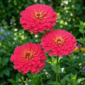 Semillas de Zinnia Híbridas F1 Premium, Alta Germinación, Colores Mezclados, para Cultivo Comercial y Jardín Doméstico - Product Image 5