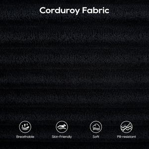 Sofá Cama Compacto de Terciopelo con Espuma Viscoelástica y Estructura de Acero, Diseño Convertible 2 en 1, No Requiere Montaje - Product Image 6