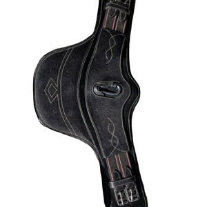 High Quality Printed Leather Dressage Horse Girth Professional Equestrian Adjustable Quick Dry - Product Image 1