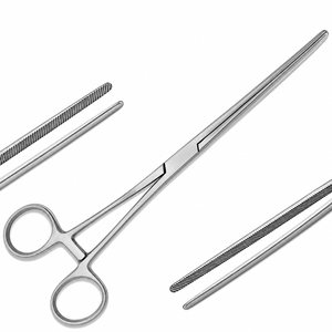 Pinces intestinales Doyen 9 pouces droites à denture diagonale, instruments chirurgicaux de conception allemande de pointe, personnalisables - Product Image 4