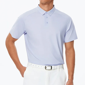 Polos de performance légers pour le tennis, grandes tailles, séchage rapide, tenue d'entraînement sportif, faible MOQ, vêtements de golf, polos extensibles - Product Image 1