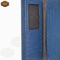 Dompet Kulit Pria Modern |    Dompet Lipat Kulit Asli untuk Pria |   Dompet Tipis Mewah Anti RFID |   Desain Minimalis