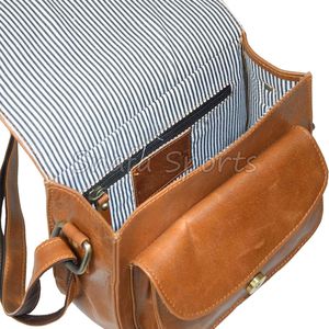 Sac banane tactique multifonctionnel en cuir véritable pour homme, idéal pour le camping et la sécurité, vente en gros - Product Image 5