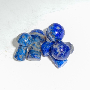 Sculpture de champignon en sodalite naturelle, cristal de guérison en sodalite bleue pour la méditation Reiki, décoration Feng Shui, vente en gros - Product Image 1