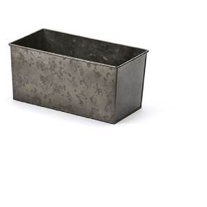 Jardinière en métal galvanisé populaire, finition blanchie, pour la maison, le jardin extérieur, jardinière décorative en forme de seau pour fleurs - Product Image 5