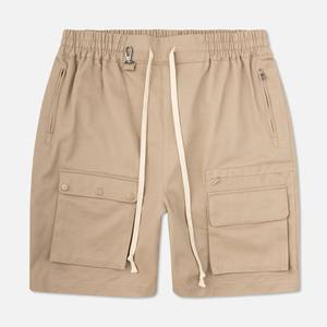 Pantalones Cortos Deportivos Personalizados para Hombre con Logotipo de Gimnasio, Negros, de Algodón, Casuales, para Entrenamiento, Correr, Transpirables, de Secado Rápido, con Cierre Elástico en la Cintura - Product Image 5