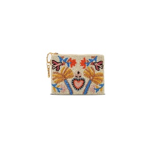 Colorful Seed Beads Beaded Needlework Coin Pouch Zipper Closure Cotton <b>Foundation</b> Eco-Friendly Handmade Embroidery for Women - Product Image 6