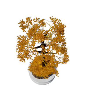 Natural Citrine 1000 Chips Eco-Friendly Shadow Carving Gemstone Tree <b>Crystal</b> Yellow for Home Decoration Wholesale - Product Image 3