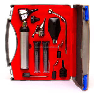 Set de Diagnóstico ENT de Fibra Óptica, Kit de Examen Médico Manual Reutilizable para Ojos, Oídos, Nariz y Garganta, Certificado CE ISO, OEM ODM - Product Image 2