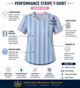 HMR Alpha |   Kapa |   Chemise Alpha sur mesure pour femmes, jersey premium brodé grec |   Broderie de sororité écologique pour l'été - Product Image 6
