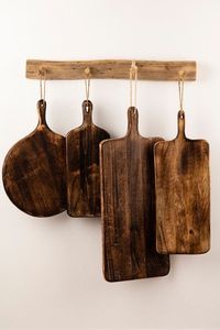 Tabla de cortar rectangular desechable de madera maciza con asa y ranura para jugos, 1.5 cm de grosor, apta para lavavajillas. - Product Image 2