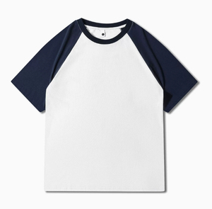 เสื้อยืดแขนสั้นคอกลมผู้ชาย ผ้าฝ้าย 100% ทรงแร็กแลน สีพื้น ใส่สบาย ระบายอากาศได้ดี ทรงปกติ - Product Image 3