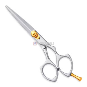 Ciseaux de barbier professionnels en acier inoxydable, poignée antidérapante, coupe lisse, ciseaux personnalisés pour la coiffure et le style - Product Image 4