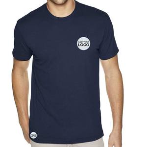 Camisetas Unisex de Algodón 100% Color Azul Marino, Corte Ajustado, Modelo Level 3600 - Product Image 1