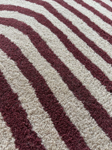 Alfombra de Lana Pura Hecha a Mano de Alta Calidad, Moderna, Ecológica, Antideslizante, de Limpieza en Seco, con Diseño de Líneas, para Sala de Estar, Hotel, Habitación Infantil - Product Image 3