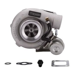 Turbocompressore GT2871 Aggiornato, Universale T25 & GT2860 .64 A/R per Turbo a Acqua + Olio e Componenti - Product Image 3