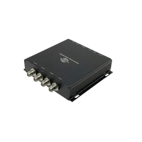 Lector RFID UHF Fijo de 4 Puertos para IoT, Identificación por Protocolo 6C, Banda de 860-960 MHz, Plástico, Distancia de Lectura de 8 cm, Impinj