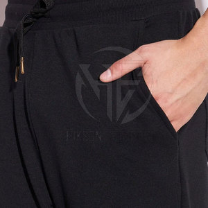 Casual Trousers Premium Fabric Flexible Waist Relaxed Wide Shape Simple Appearance Soft Feel Daily <b>Men</b> <b>Flared</b> Sweat Pant - Product Image 6