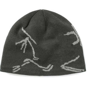 Bonnet en tricot chaud pour hommes, vente en gros d'usine, bonnets unis personnalisés pour l'hiver, bonnets unisexes chauds en tricot pour hommes et femmes - Product Image 5