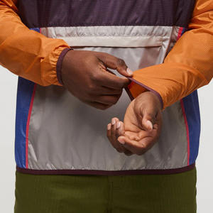 Wholesale Custom Summer Half Zip-Up Anorak <b>Jacket</b> for man Breathable Polyester Windbreaker Casual Windproof <b>Waterproof</b> <b>Thin</b> - Product Image 4