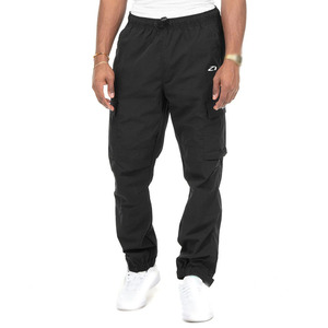 Pantalon cargo jogger en nylon pour homme, avec revers élastiques, décontracté, utilitaire, léger, fabrication OEM personnalisée, fournisseur en gros - Product Image 1