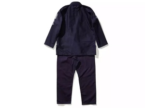 Nuevo Uniforme de Jiu Jitsu Ligero V2 Navy para Batch 61 Undefeated, 450 GSM, Tejido de Algodón Pearl Weave - Product Image 2