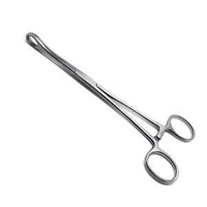 Pinces à éponges en acier inoxydable, instrument chirurgical de pansement, de qualité médicale, réutilisable, outil hospitalier pour maintenir les éponges de gaze - Product Image 6