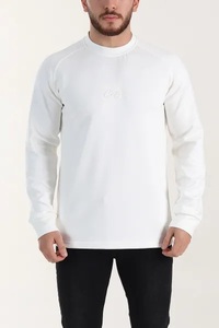 เสื้อสเวตเชิ้ตแขนยาวผ้าฟลีซถักสำหรับผู้ชาย ดีไซน์ใหม่สดใส ผลิตในปากีสถาน รับสกรีนโลโก้ ทรงเข้ารูป กันน้ำ - Product Image 3