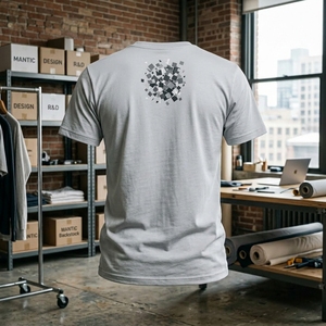 เสื้อยืดผู้ชายแขนสั้นผ้าฝ้าย 100% ระบายอากาศ แห้งเร็ว ทรงปกติ สวมใส่สบาย เหมาะกับฤดูร้อน สินค้ามาใหม่ ขายดี เป็นมิตรต่อสิ่งแวดล้อม - Product Image 2