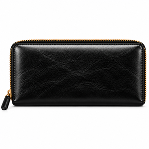 Cartera de Cuero de Alta Calidad para Hombre, Cartera Bifold de Cuero, Tarjetero, Monedero de Bolsillo, Cartera de Cuero Vintage Personalizada Unisex - Product Image 1
