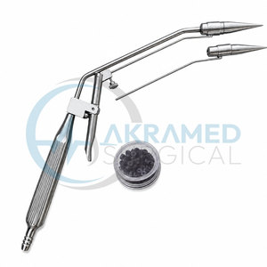 Kit d'Instruments en Acier Inoxydable Certifié CE pour Hémorroïdes avec Ligateur à Aspiration, Proctoscope, Source Lumineuse et Bandes de Caoutchouc - Product Image 3