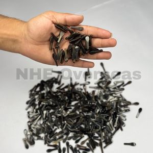 Montures de lunettes modernes en corne de buffle naturelle marron moyen, faites à la main, durables et de haute qualité NHE Overseas - Product Image 2
