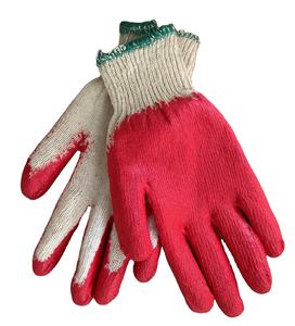 Guantes vietnamitas recubiertos de goma Guantes de trabajo de seguridad anticorte con semirevestimiento de látex para jardinería - Product Image 1